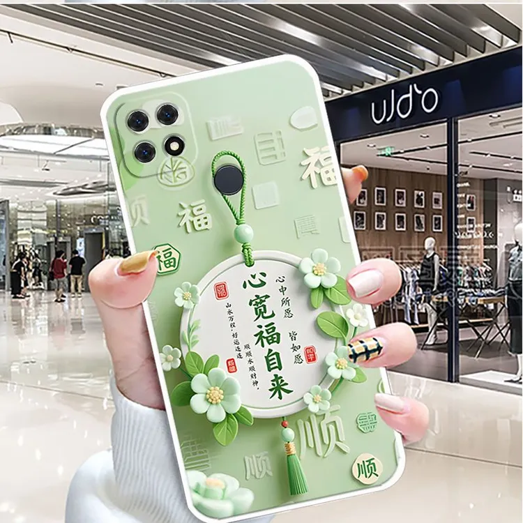 适用OPPOA35手机壳PEFM00全包边中国风硅胶保护套软壳女新款男潮