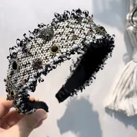 N456黑色千金风发箍