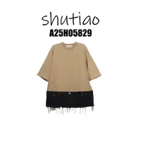 【SHUTIAO】2025秋冬：新款小众设计款T恤A25H05829