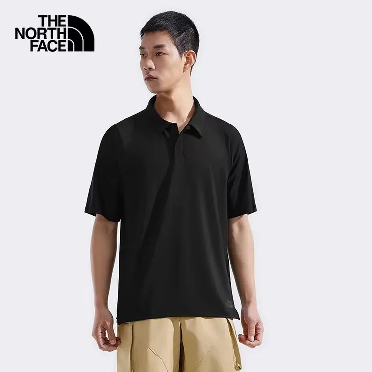 THE NORTH FACE/北面男短袖Polo防晒速干户外新款春夏新款|8DFT