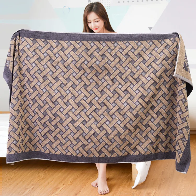 a类纯棉浴巾舒适亲肤2025新款全棉洗澡巾男士家用高档浴巾不掉毛