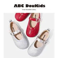 ABC Doukids女童小皮鞋2025春秋季新款软底鞋百搭韩版软底公主鞋