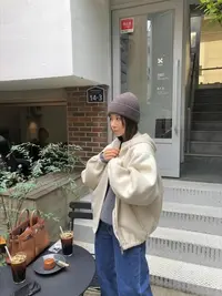 闪闪兒 元 the able 25年新款双面手缝羊毛大衣99026