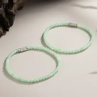 【举石臻品】TH0922-405-0123翡翠合金手链（一件/多样性发/约3mm）I