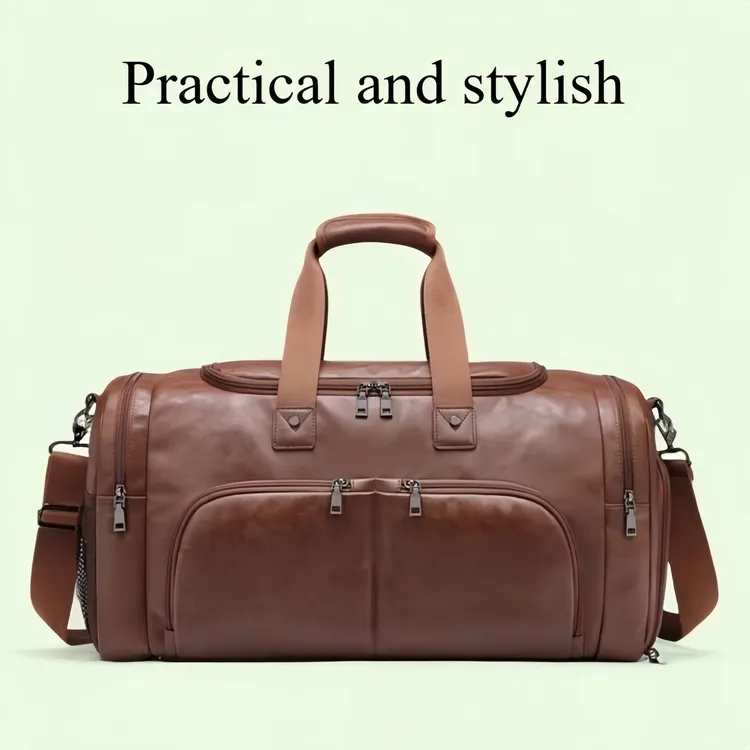 多功能男士专用旅行包大容量高档单肩手提行李包便携登机包出差包