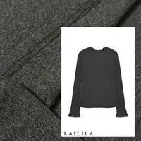 LAILILA【昵雅】25秋冬新品拼接蕾丝上衣QJ509B404299507