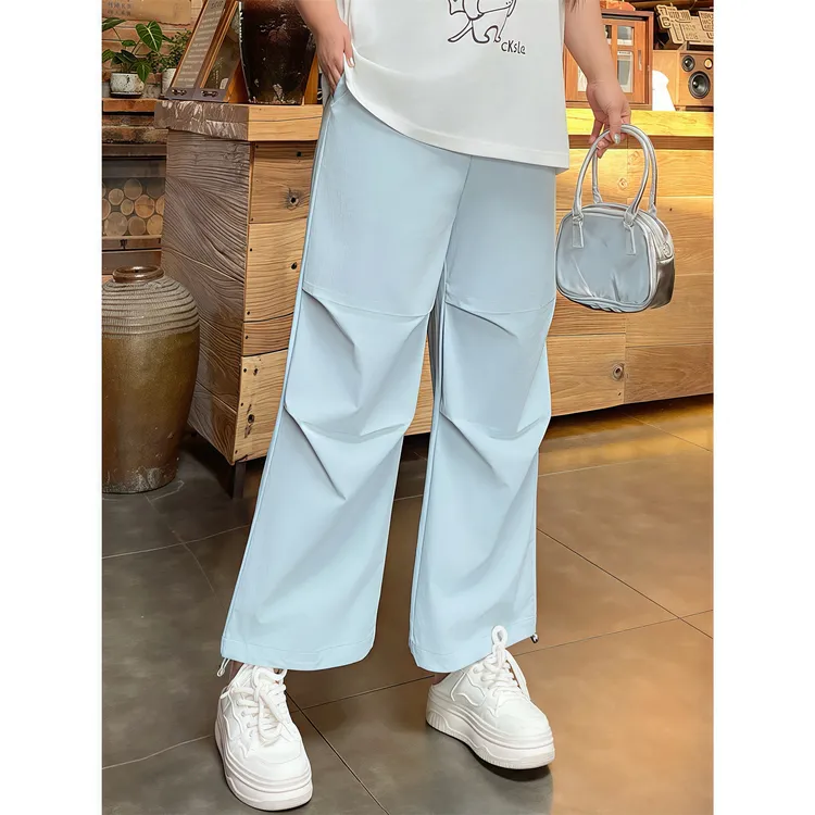 断码捡漏C暮色边缘 / 山系凉感休闲裤14995花契大码200斤胖mm简约