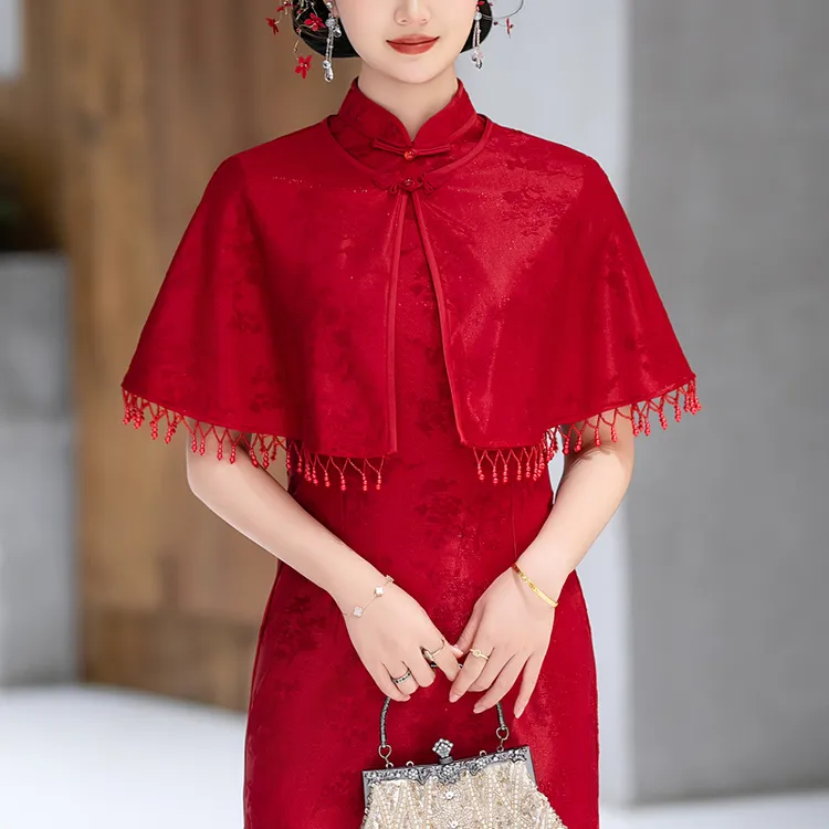 高端绝美新中式旗袍两件套2025夏新款日常晚礼服老上海民国风裙子