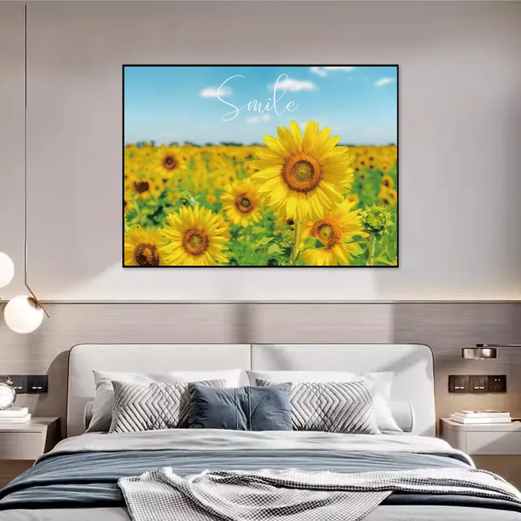 主卧床头装饰画简约小清新自粘贴画卧室房间客厅沙发背景墙贴壁画