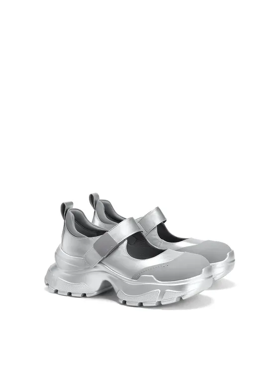 【聚新汇】2522-2（6655-90）大头提篮老爹鞋气质百搭套装设计师轻奢