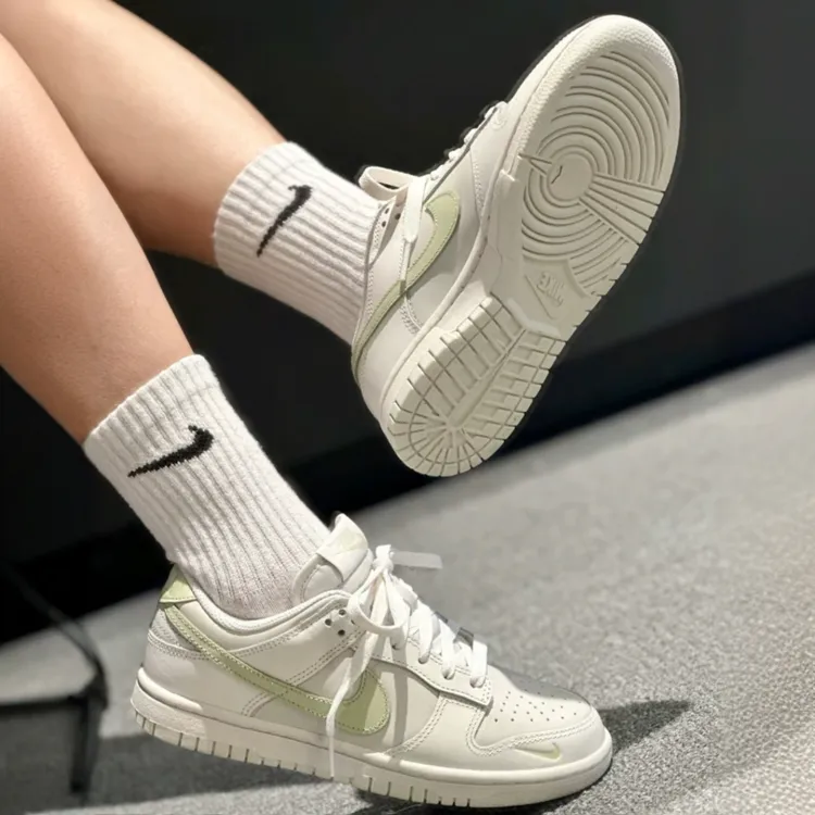 【滔搏爆款】耐克nike女鞋奶白Dunk复古百搭休闲运动板鞋IB3484-001