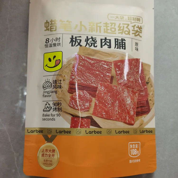 板烧肉脯108g/袋
