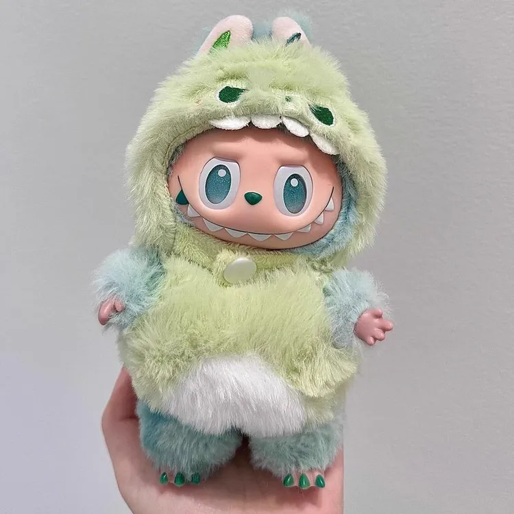 【仅售娃衣】恐龙娃衣前方高能3代拉布布搪胶娃衣labubu3.0衣服