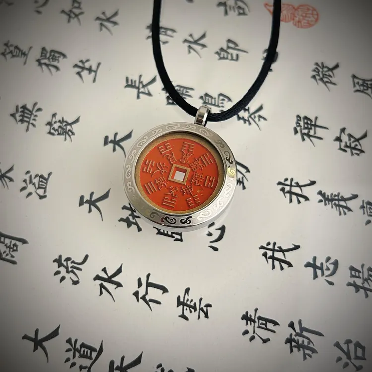 黄铜吊坠 乙巳蛇年新中式古风做旧经典素款山花小众创意国风吊坠