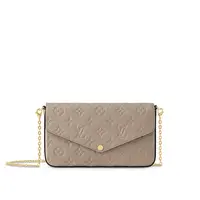 95新 LouisVuitton/路易威登 全皮大象灰三合一 芯片/JW3197
