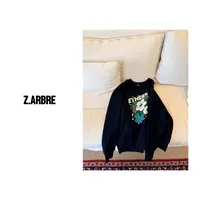 Z.ARBRE 设计师款 超重工加绒加厚花瓣卫衣女