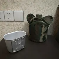 三件套【铝杯有刮痕，介意勿拍】老式水壶 壶身为高分子塑料 