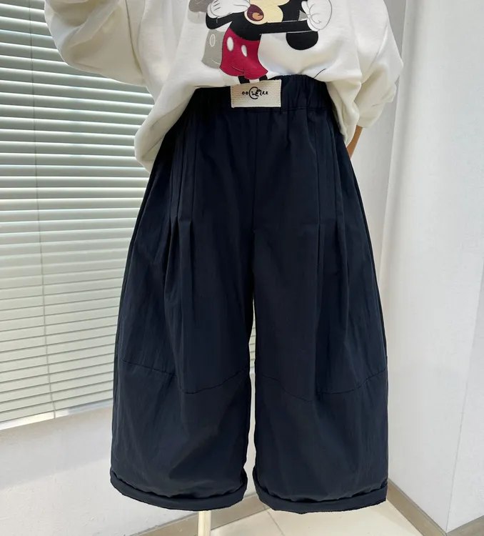 儿童韩范舒适加绒加厚冬装运动裤男童中大童长裤  25565