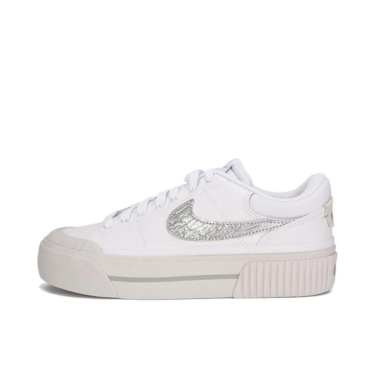 NIKE耐克2025女子WMNS COURT LEGACY LIFT透气休闲鞋HQ2307-100