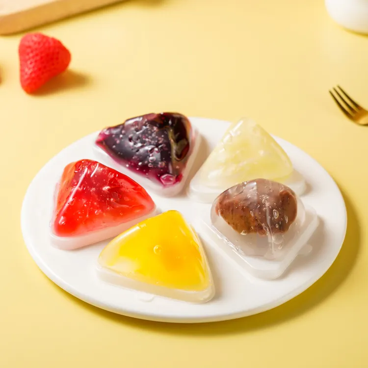 【5个口味】吉贝森冰粽草莓蓝莓芒果榴莲豆沙糯叽叽55g