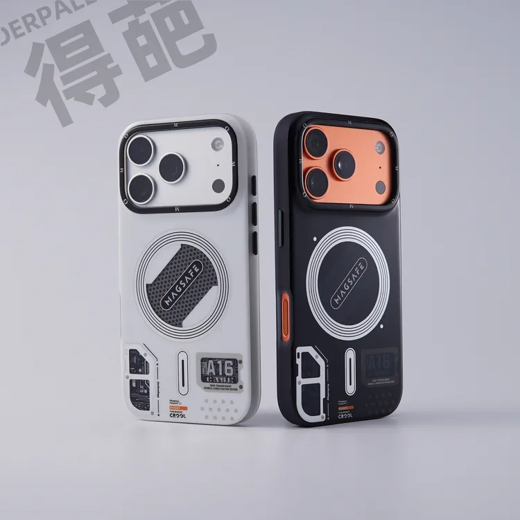 得葩A16芯片科技风苹果17promax磁吸手机壳iphone16防摔保护15/14