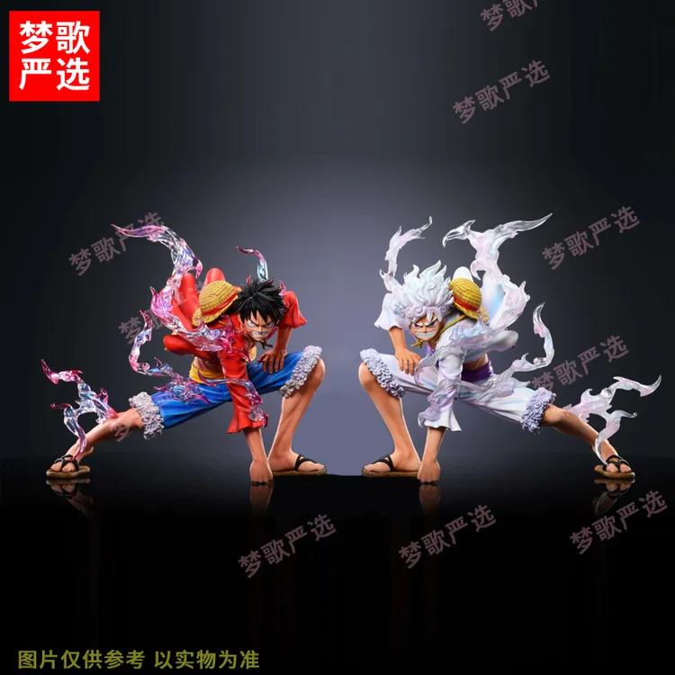 【梦歌严选】16cmJT八倍镜路飞五档砸地海贼王动漫GK手办模型摆件