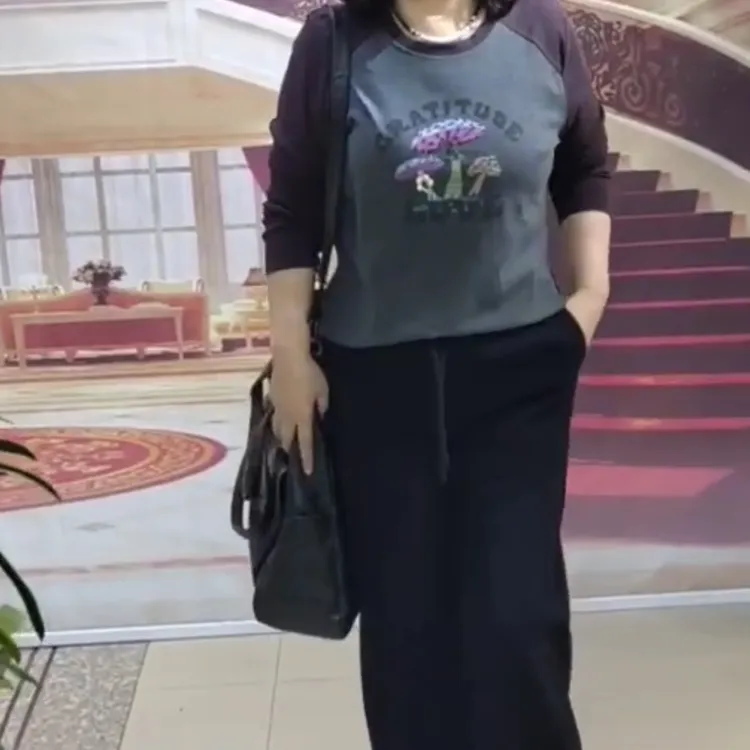 大码女装，菲玛掂休闲裤——2529112号