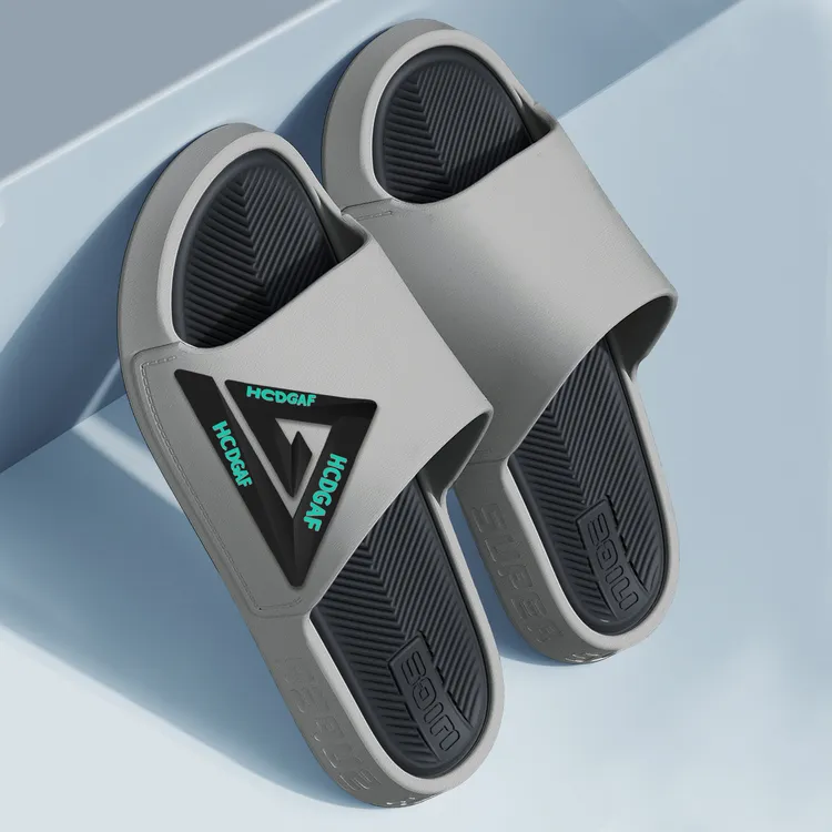 拖鞋男士2025新款夏季外穿厚底防臭耐磨运动家居沙滩一字凉拖鞋男