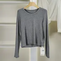 麦迪尚品【夕Y】50909278 春季简约时尚圆领套头打底衫品牌女装