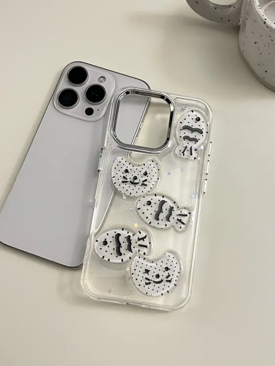 ins可爱小鱼小猫适用苹果16promax手机壳新款15pro可爱蝴蝶结少女