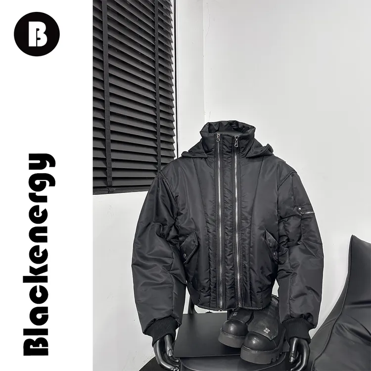 设计感面包服外套棉服男冬季加厚美式重磅小众棉衣夹克国潮boxy