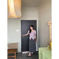 知葵微胖定制【智感半裙】夏季高腰显瘦半身裙（宝蓝，黑）12233B2686