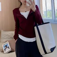 【套装】秋季高档新款两件套装设计感时装女装服装3693[XSLF]