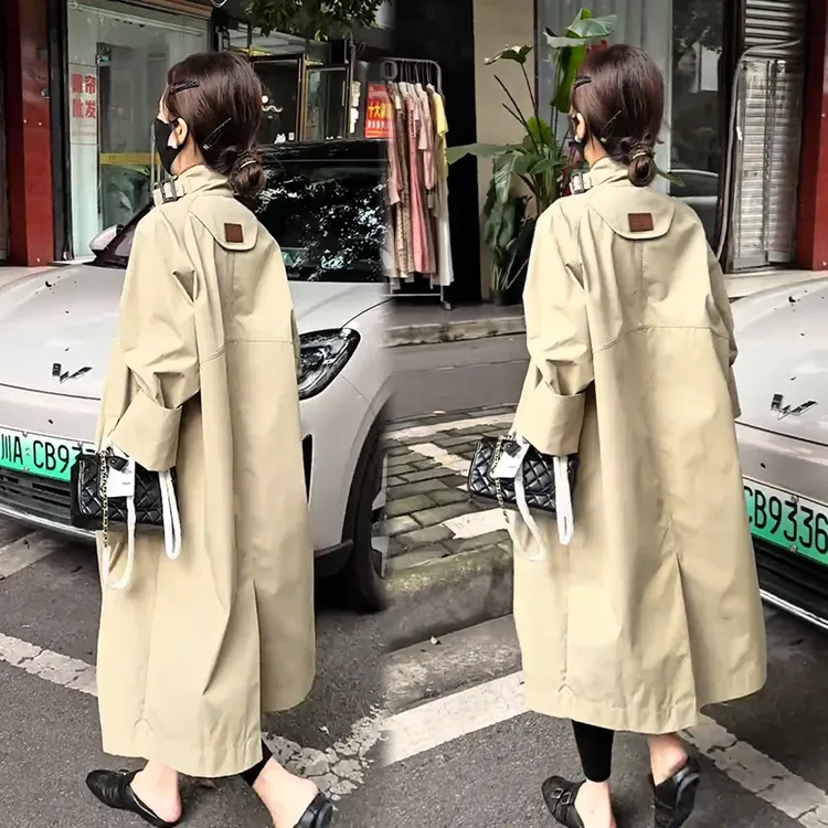 2026春秋新款时尚显瘦气质网红高档洋气女高级百搭宽松大码风衣潮商品图