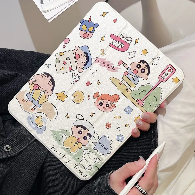 蜡笔小新适用华为MatePad11.5S保护套padair笔槽pro平板壳360旋转