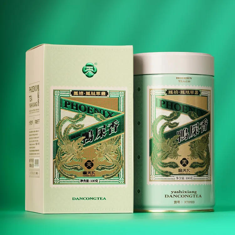 响天下凤禧鸭屎香单丛正宗潮州凤凰单枞100克盒罐装茶叶乌龙茶