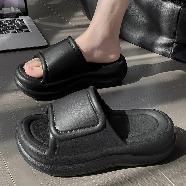 夏季厚底增高防滑防臭EVA凉拖鞋女士款2025新款爆款拖鞋女鞋外穿