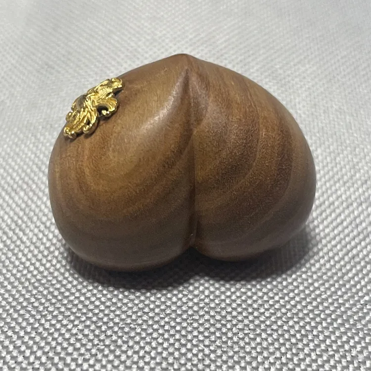 大爱心黑肉高货保真印度迈索尔老山檀香27mm