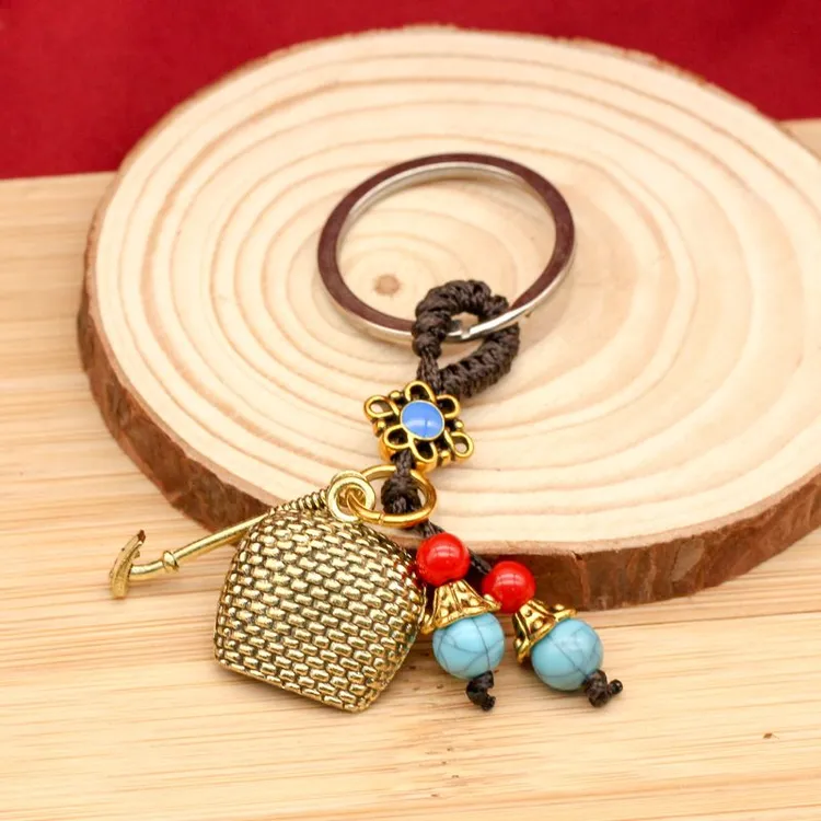 簸箕钥匙扣车钥匙扣摆件