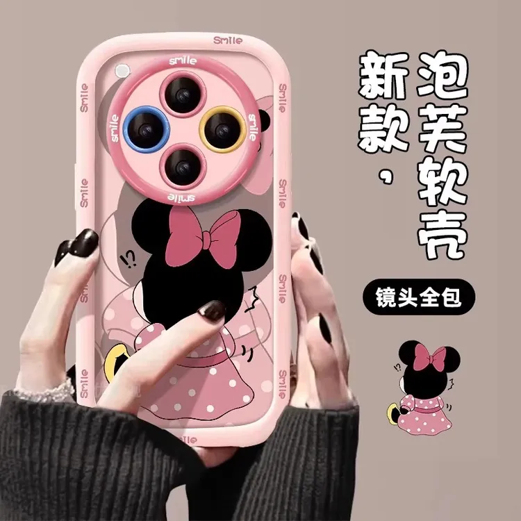 适用于oppofindx8s手机壳背影米妮findx8ultra可爱卡通x7pro小众