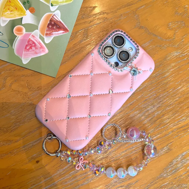 【粉色小香风】透明全包适用iPhone17ProMax苹果15小众手机壳141316