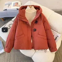 2025年新款棉服韩版泡芙棉衣冬季宽松加厚棉袄时尚短款带帽面包服