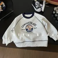 童例「25218明线小鸭子卫衣」春秋儿童圆领男童女童休闲软糯百搭潮