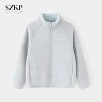 SZKP冬季新款女童加绒保暖上衣中大童休闲儿童加厚外套BGYD556600