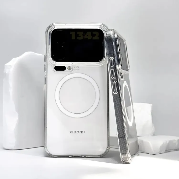 适用小米17/pro高透明磁吸充电防摔壳17pormax简约手机壳