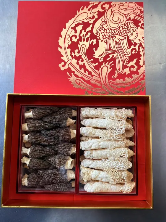 菌菇礼盒云南特产伴手礼可定制中秋送礼年货羊肚菌竹荪鹿茸菇