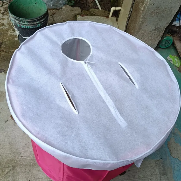无纺布浴桶保温盖子蒸桑拿浴桶盖保温盖免充气盖子折叠浴桶盖子
