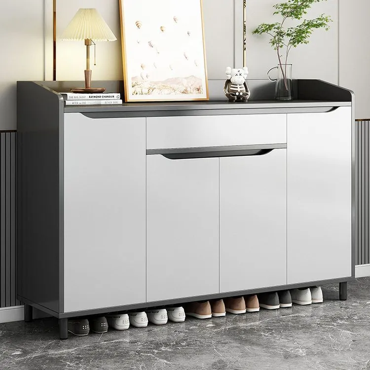 爆款鞋柜玄关家用2025外门口室内入户新款楼道多层储物柜阳台鞋