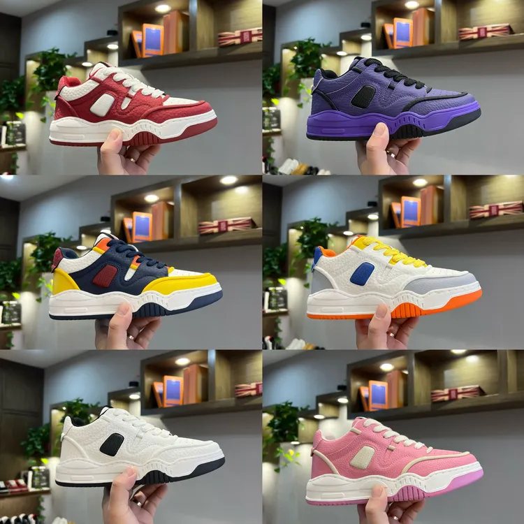 冬季情侣款百时尚休闲鞋个性拼色男女同款舒适厚底增高潮流休闲鞋