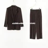 AP洛哥44190WZ/44239KX【限量黑标/品屿】桑蚕丝双绉定染西装/长裤